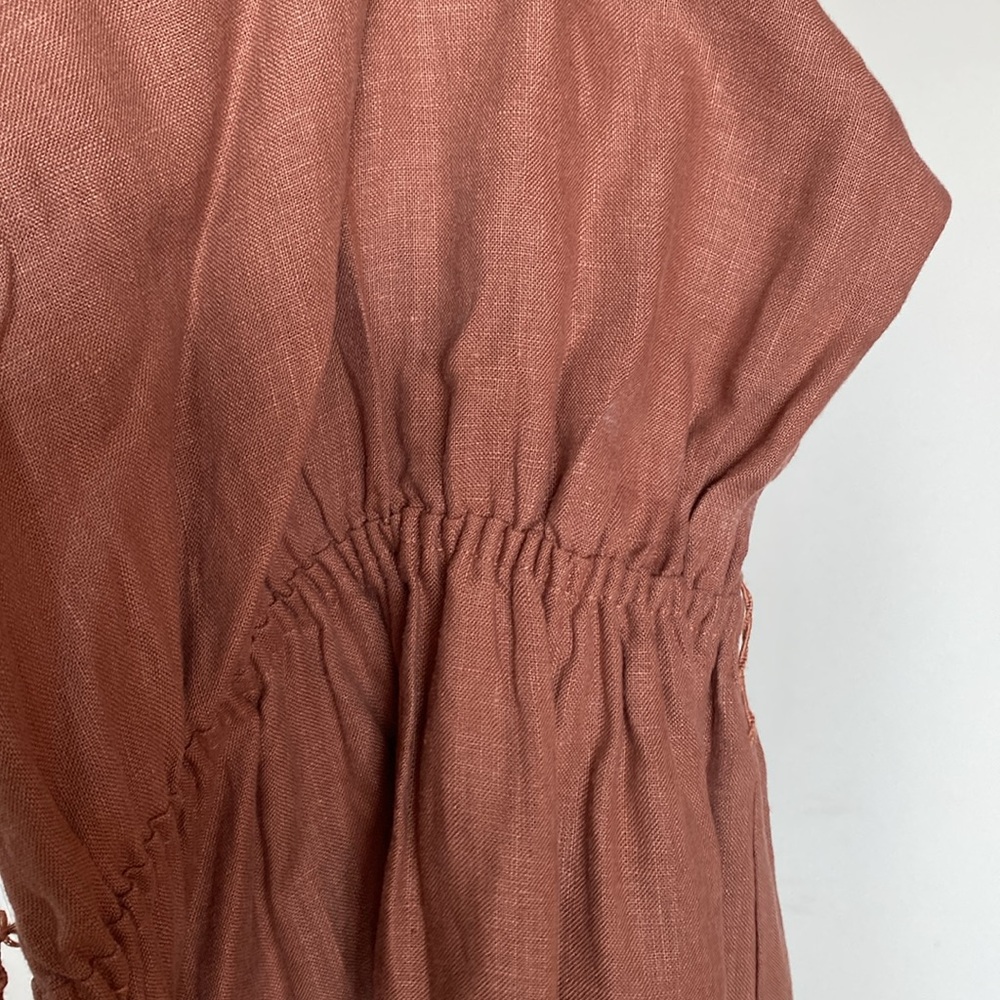 Lune Resort one shoulder flounce resort dress - Picture 8 of 10